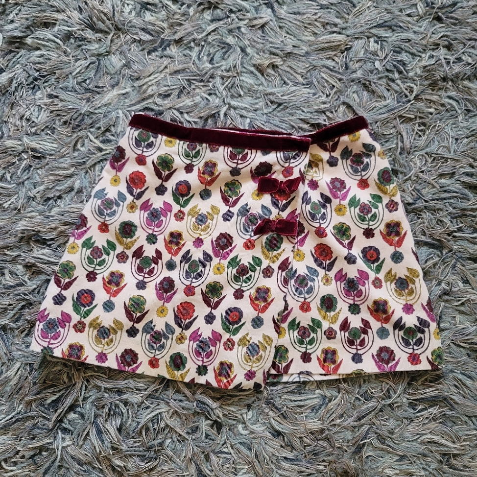 Rare Vintage Kids Skirt Made In Rome